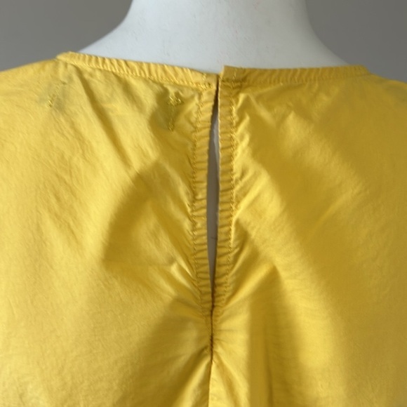 TUCKERNUCK POMANDER PLACE Olivia
Peplum Top Blouse Yellow Keyhole Back Sz S - Picture 8 of 14